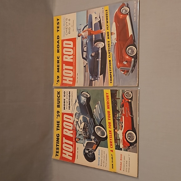 1957 & 1959 Hot Rod Magazine Lot - Picture 8 of 9